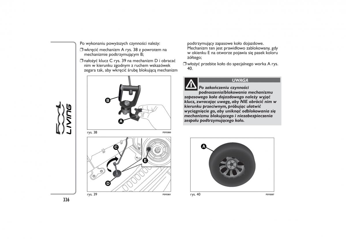 Fiat 500L instrukcja obslugi / page 340