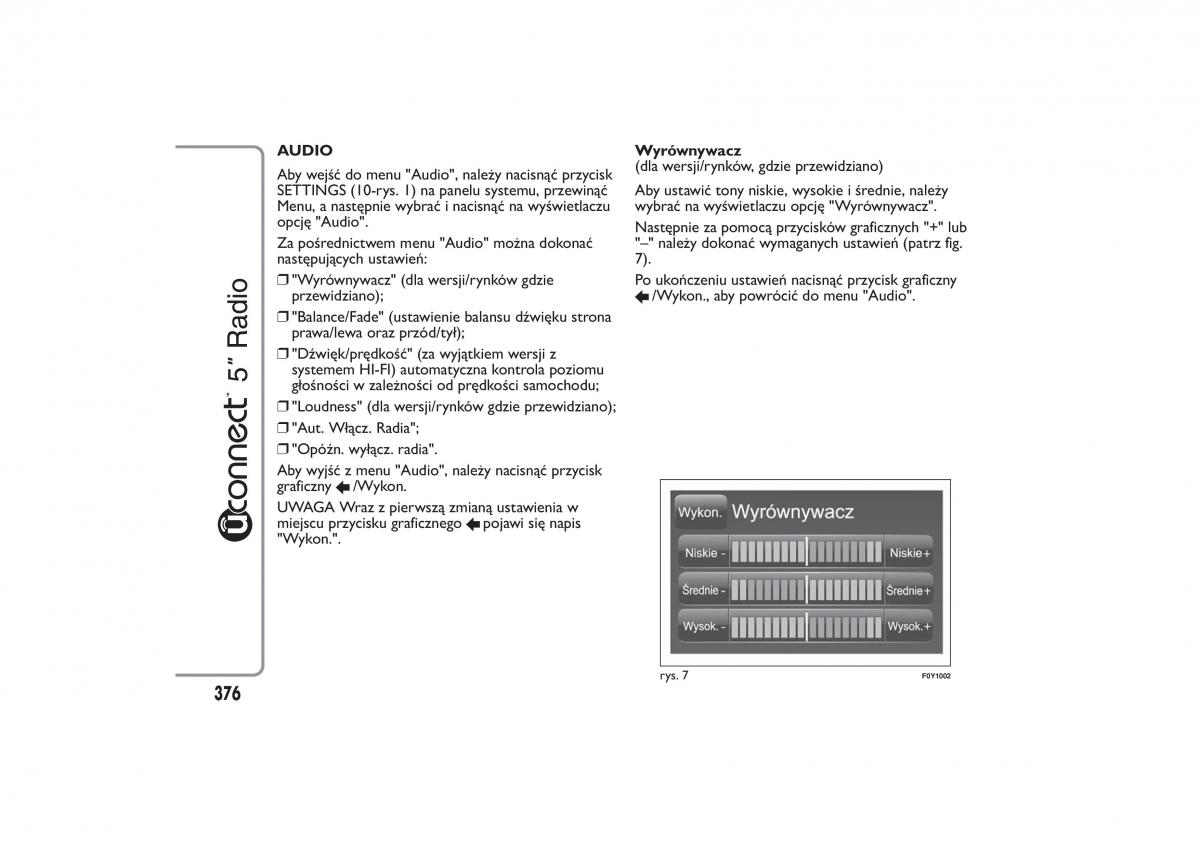 Fiat 500L instrukcja obslugi / page 380