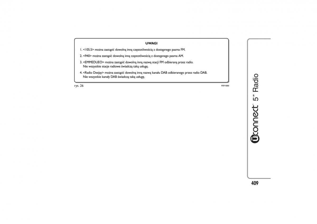 Fiat 500L instrukcja obslugi / page 413