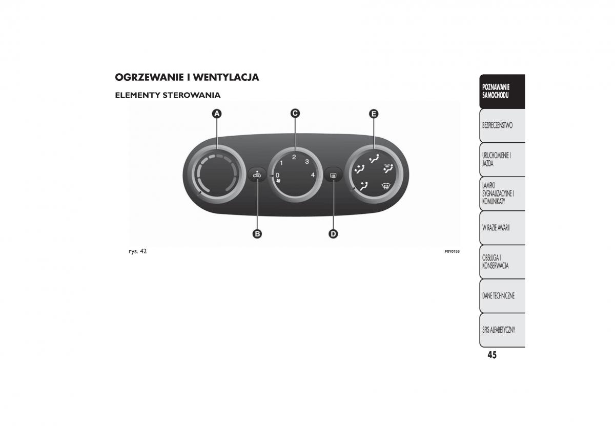 Fiat 500L instrukcja obslugi / page 49