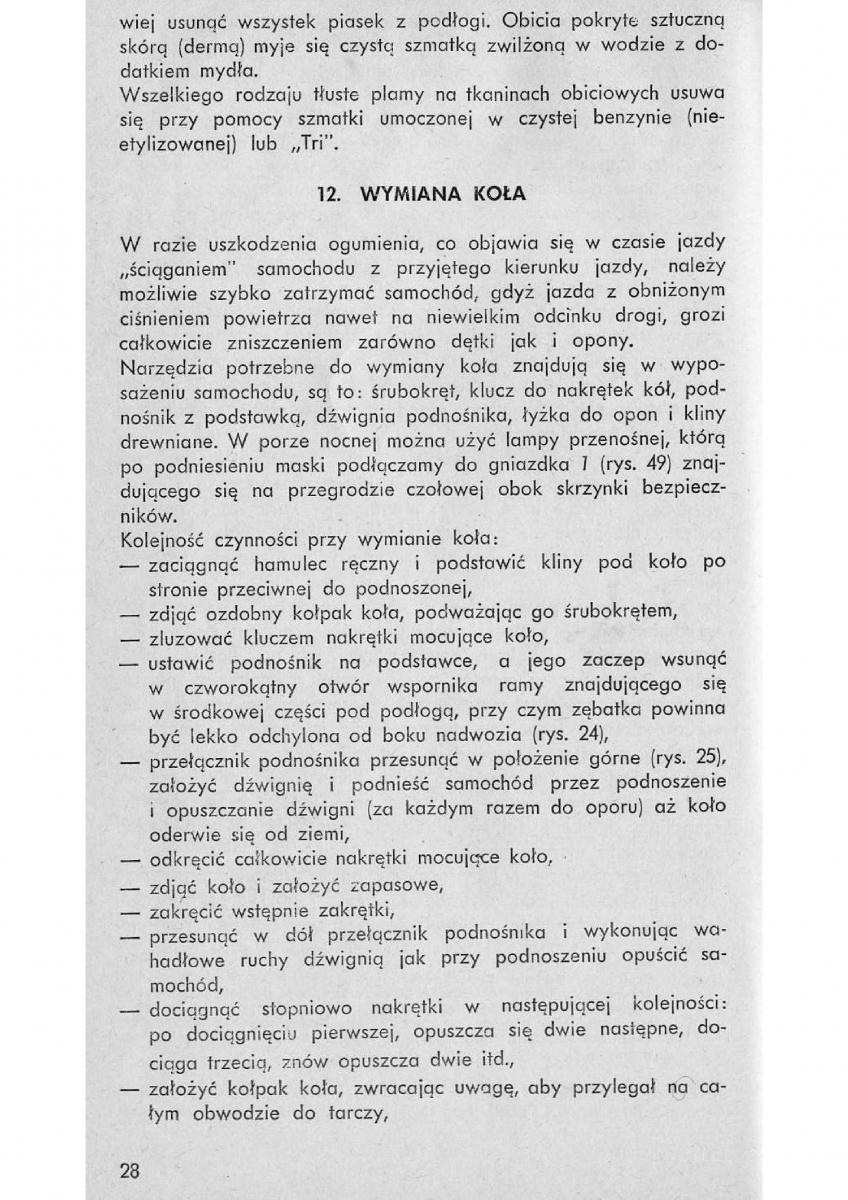 Syrena 104 instrukcja obslugi / page 29