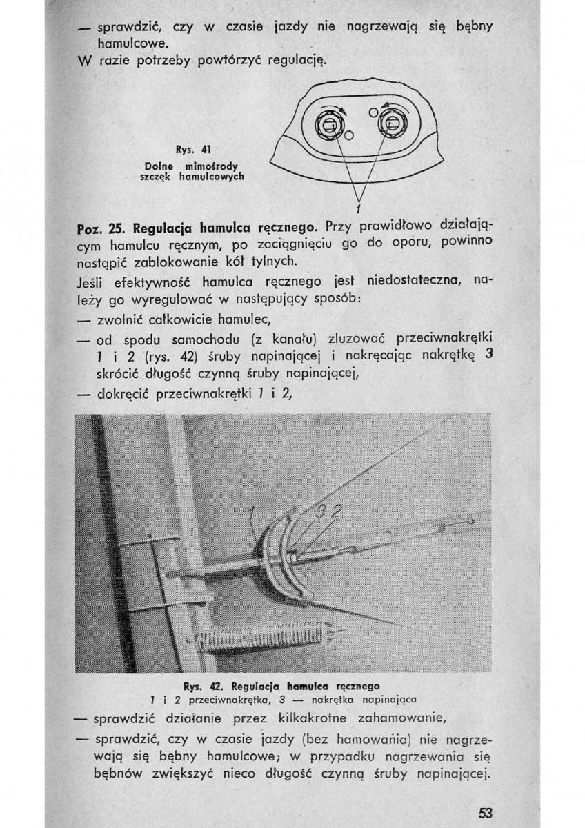 Syrena 104 instrukcja obslugi / page 54