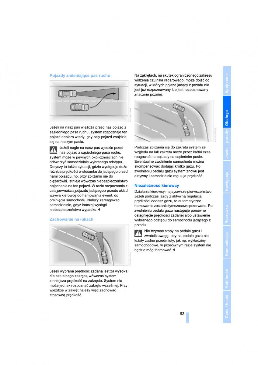 BMW 3 E90 instrukcja obslugi / page 65