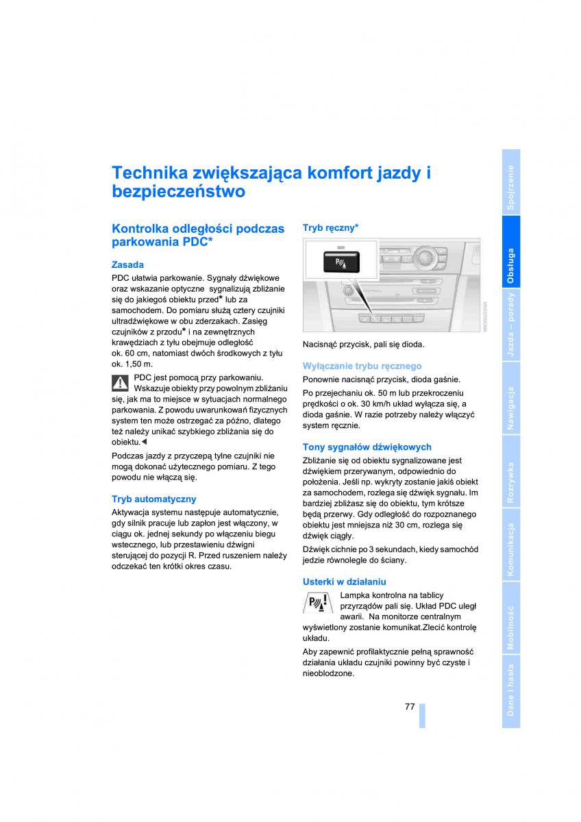 BMW 3 E90 instrukcja obslugi / page 79