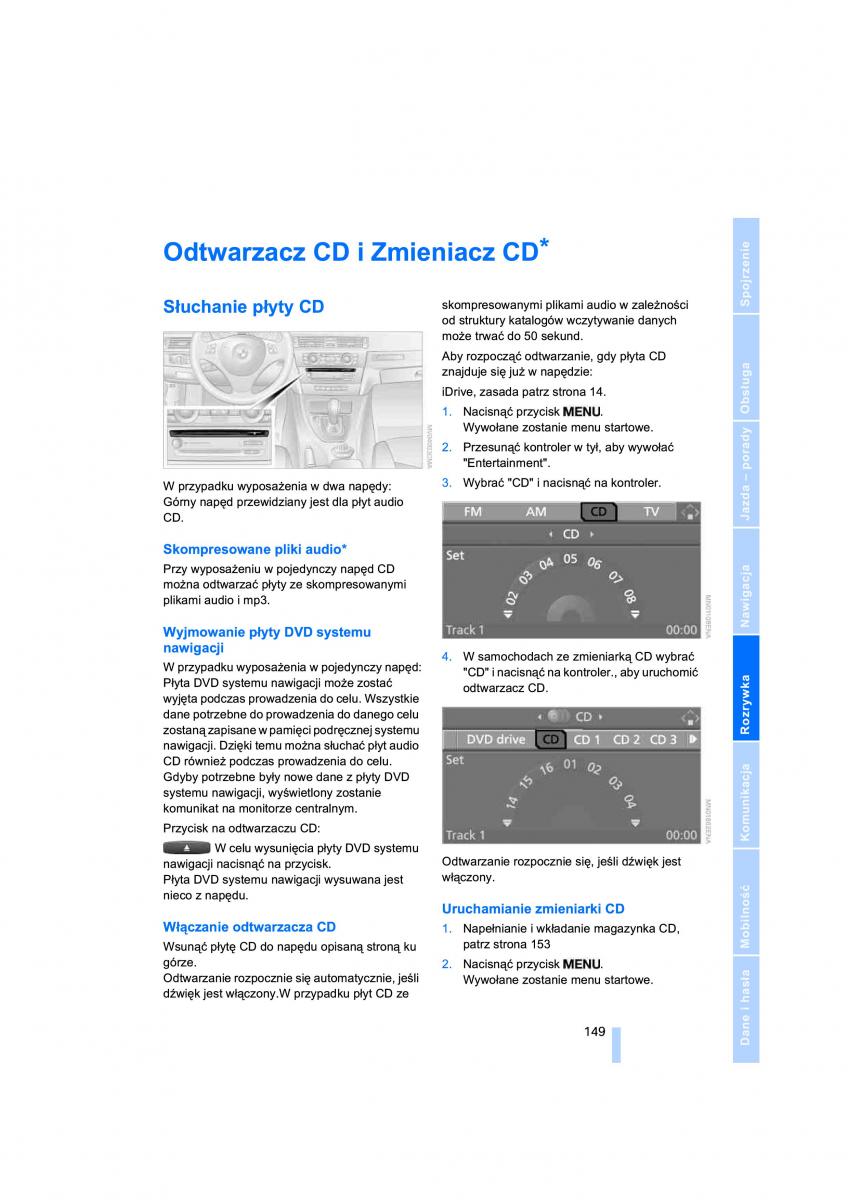 BMW 3 E90 instrukcja obslugi / page 151