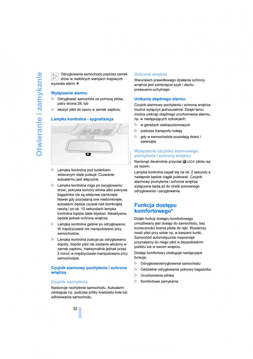 BMW 3 E90 instrukcja obslugi / page 34