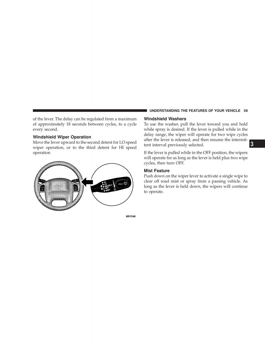 Jeep Wrangler TJ owners manual / page 59