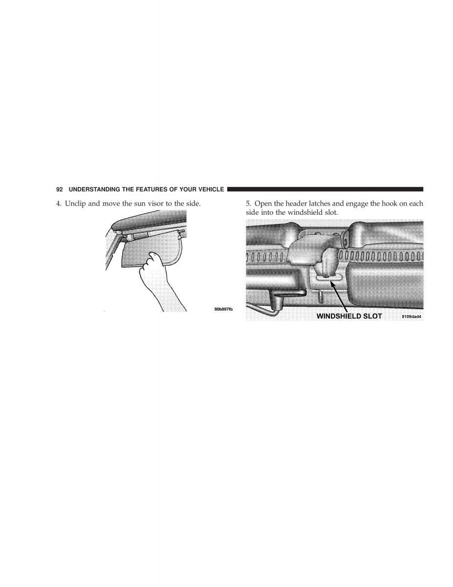 Jeep Wrangler TJ owners manual / page 92