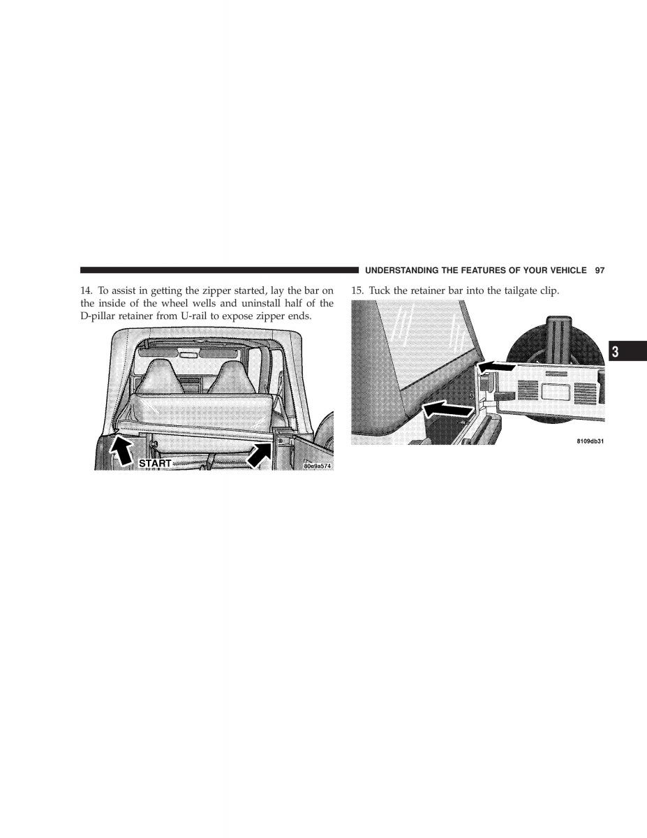 manual  Jeep Wrangler TJ owners manual / page 97