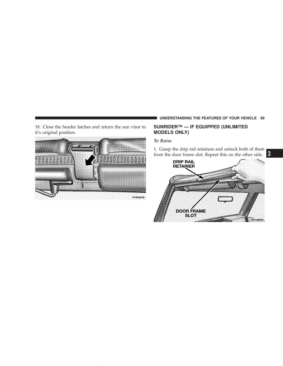 manual  Jeep Wrangler TJ owners manual / page 99