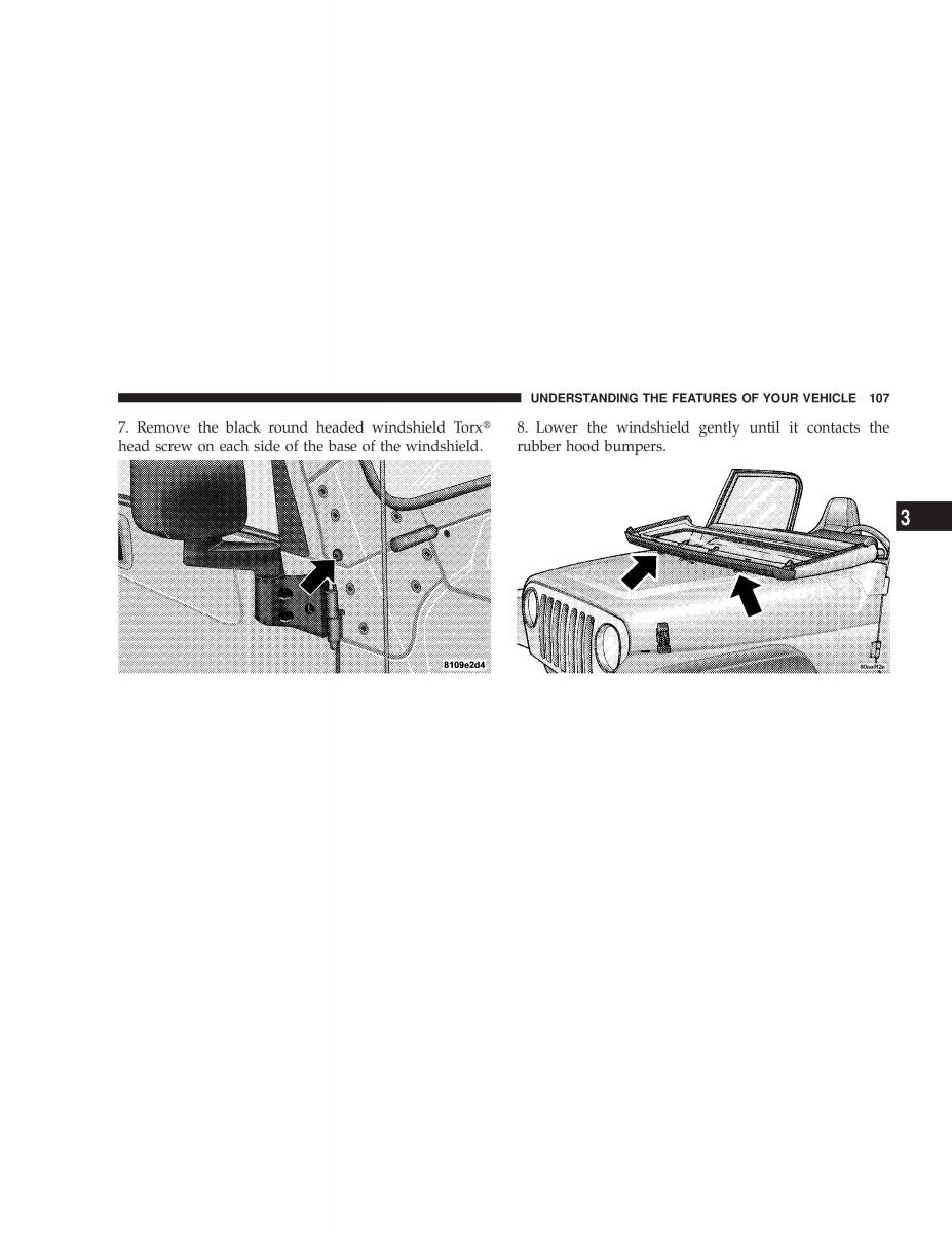 manual  Jeep Wrangler TJ owners manual / page 107