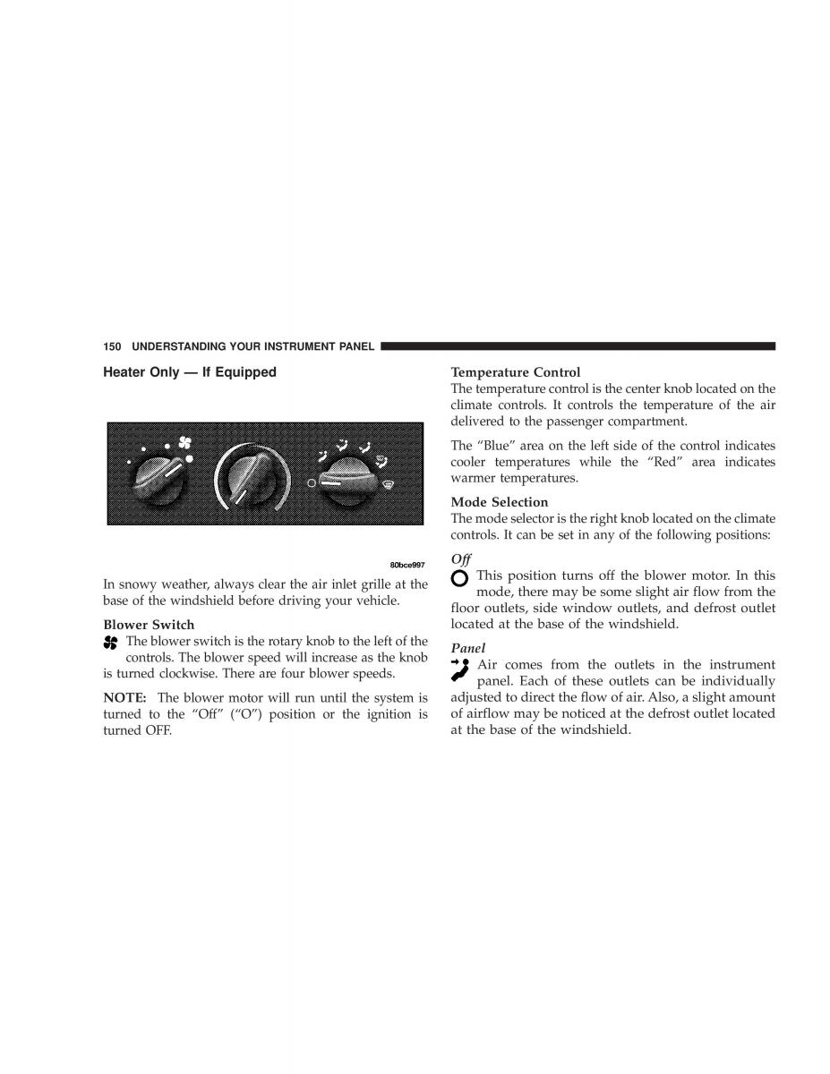 manual  Jeep Wrangler TJ owners manual / page 150