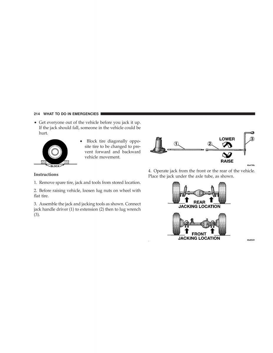 manual  Jeep Wrangler TJ owners manual / page 214