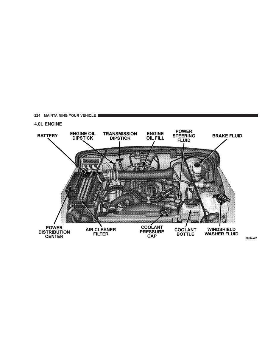 manual  Jeep Wrangler TJ owners manual / page 224