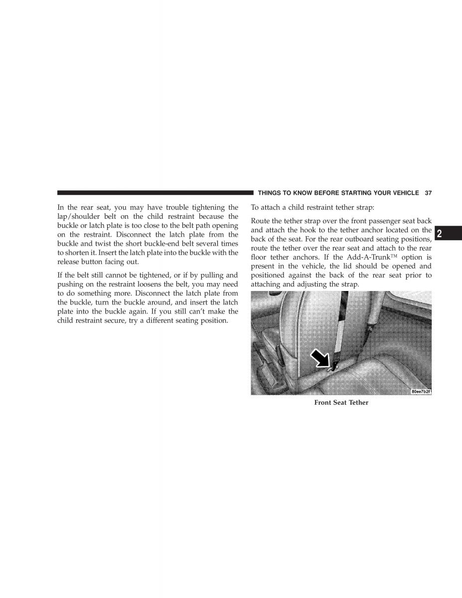 manual  Jeep Wrangler TJ owners manual / page 37