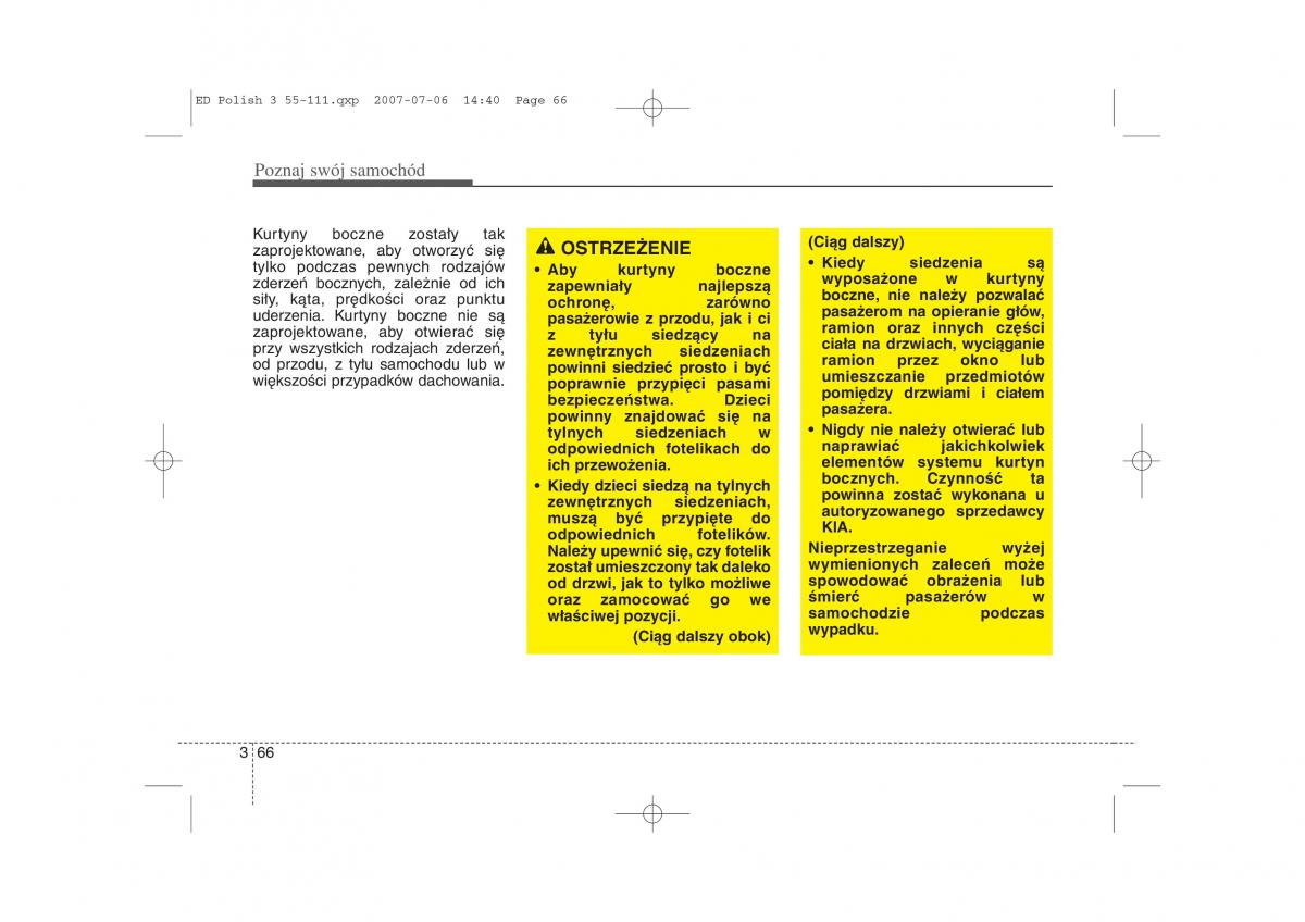 Kia Ceed I instrukcja obslugi / page 73