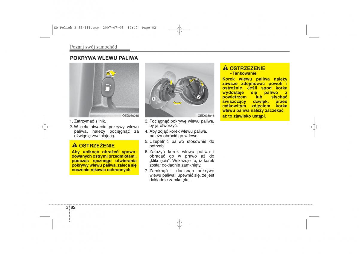 Kia Ceed I instrukcja obslugi / page 89