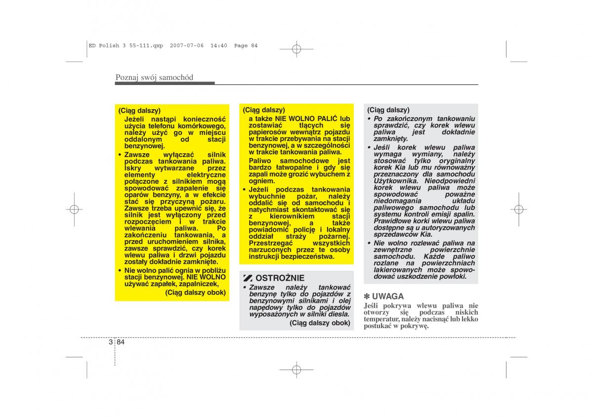 Kia Ceed I instrukcja obslugi / page 91