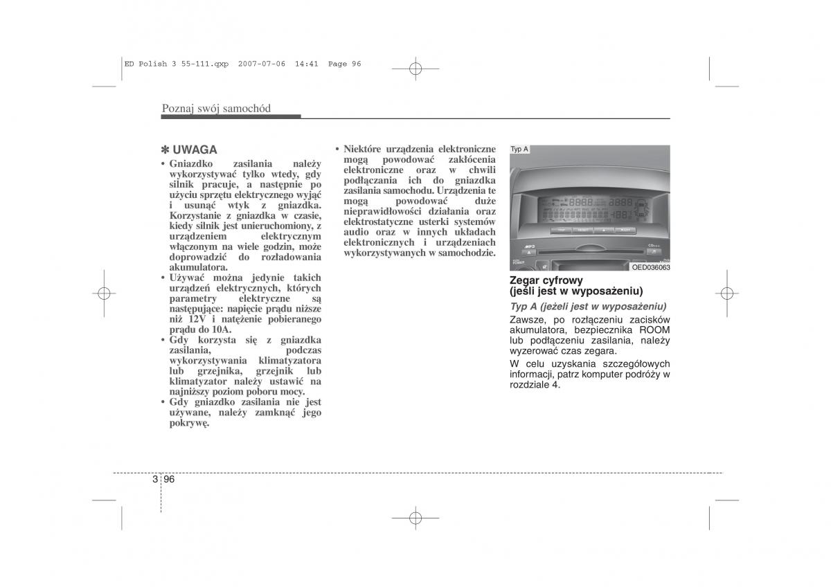 Kia Ceed I instrukcja obslugi / page 103