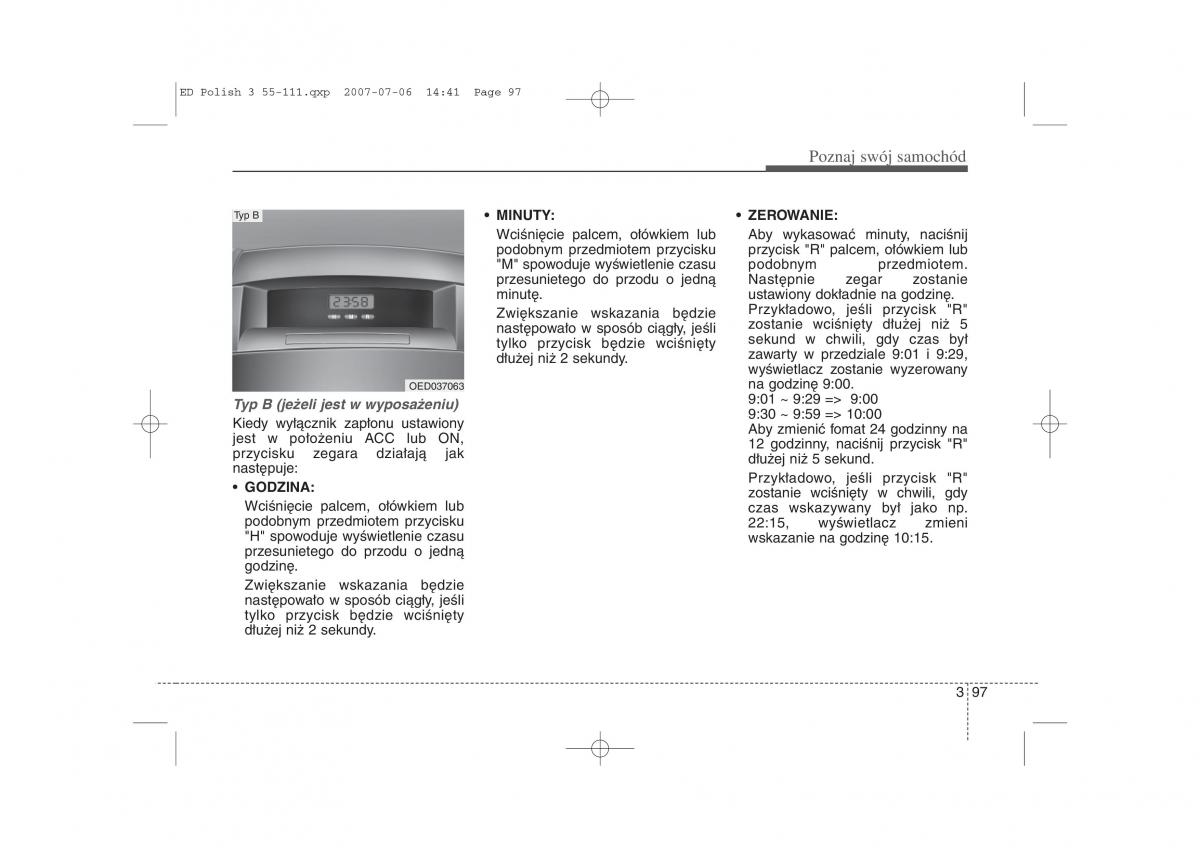 Kia Ceed I instrukcja obslugi / page 104