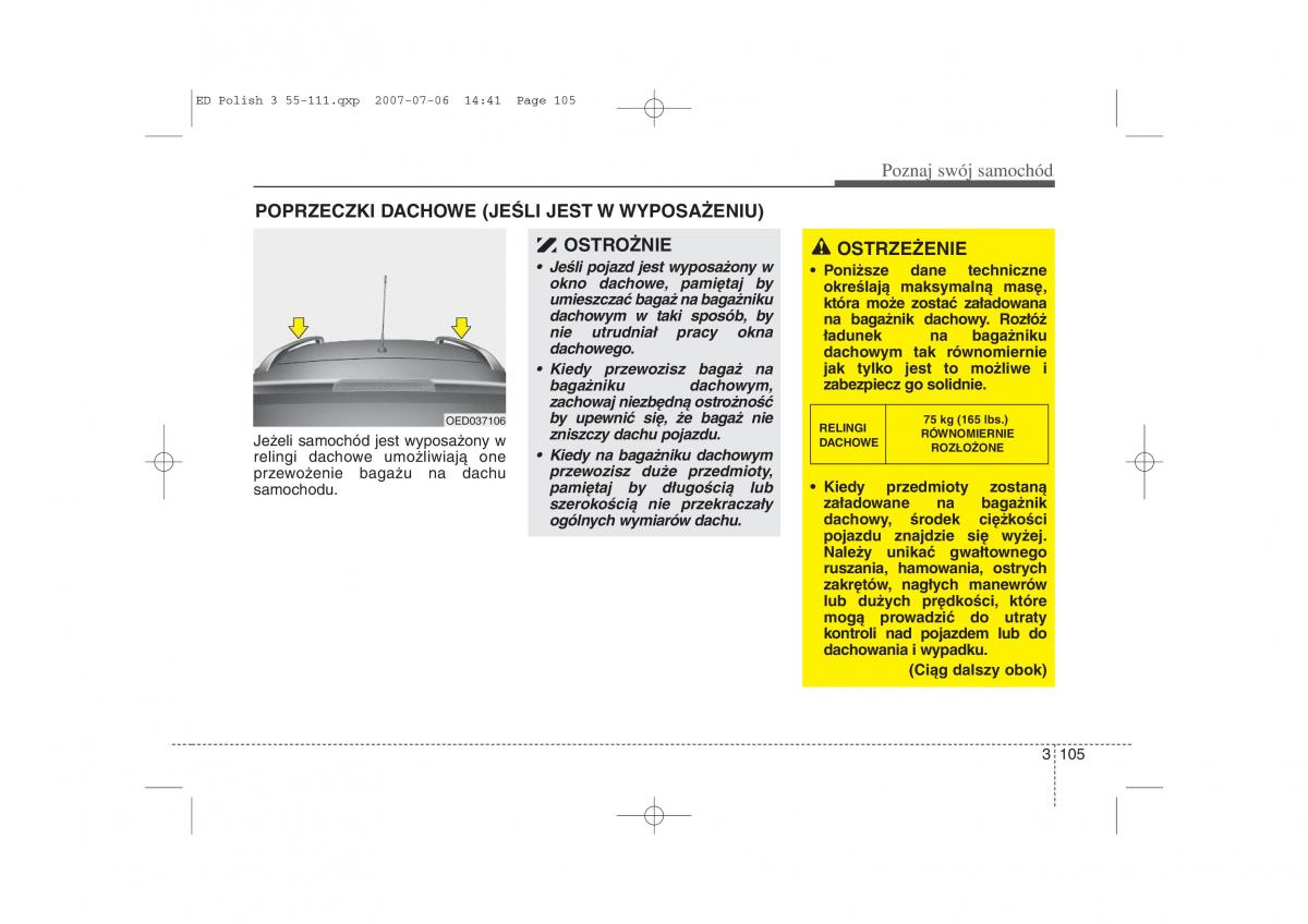 Kia Ceed I instrukcja obslugi / page 112