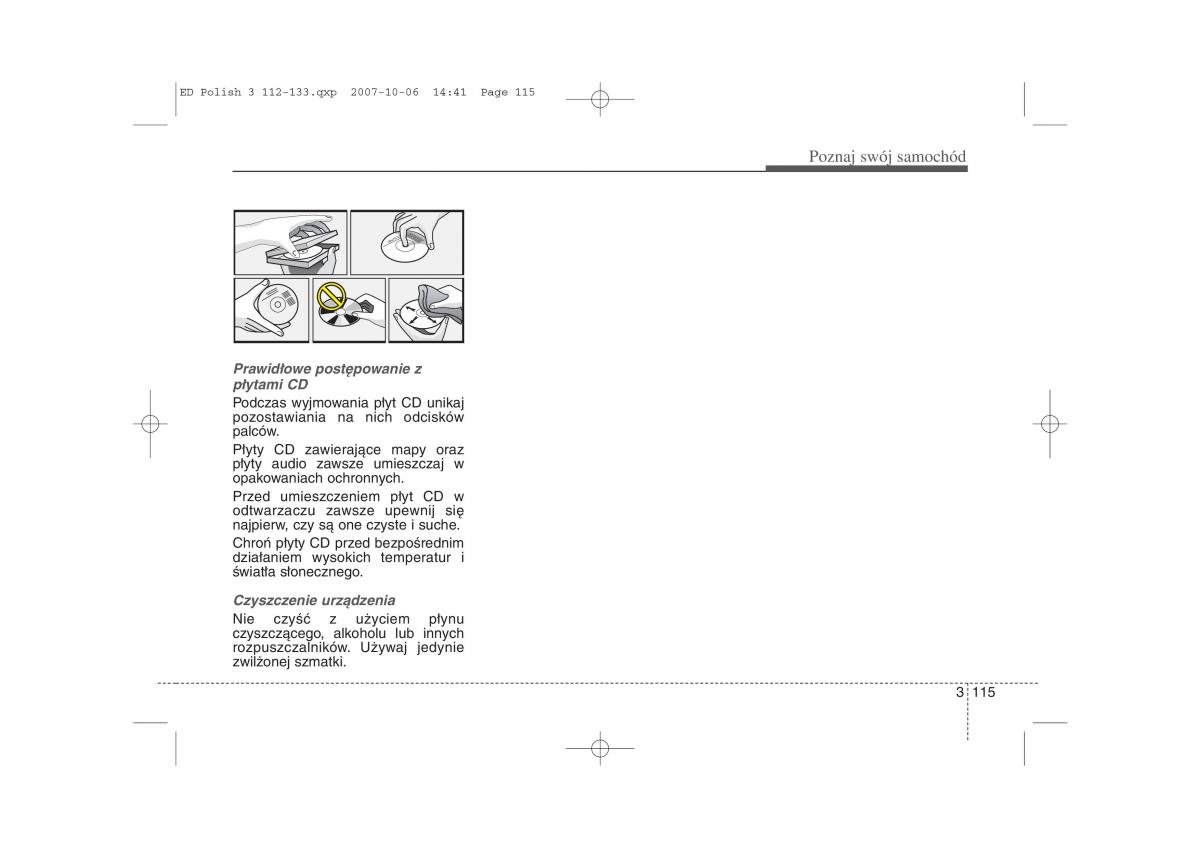 Kia Ceed I instrukcja obslugi / page 122