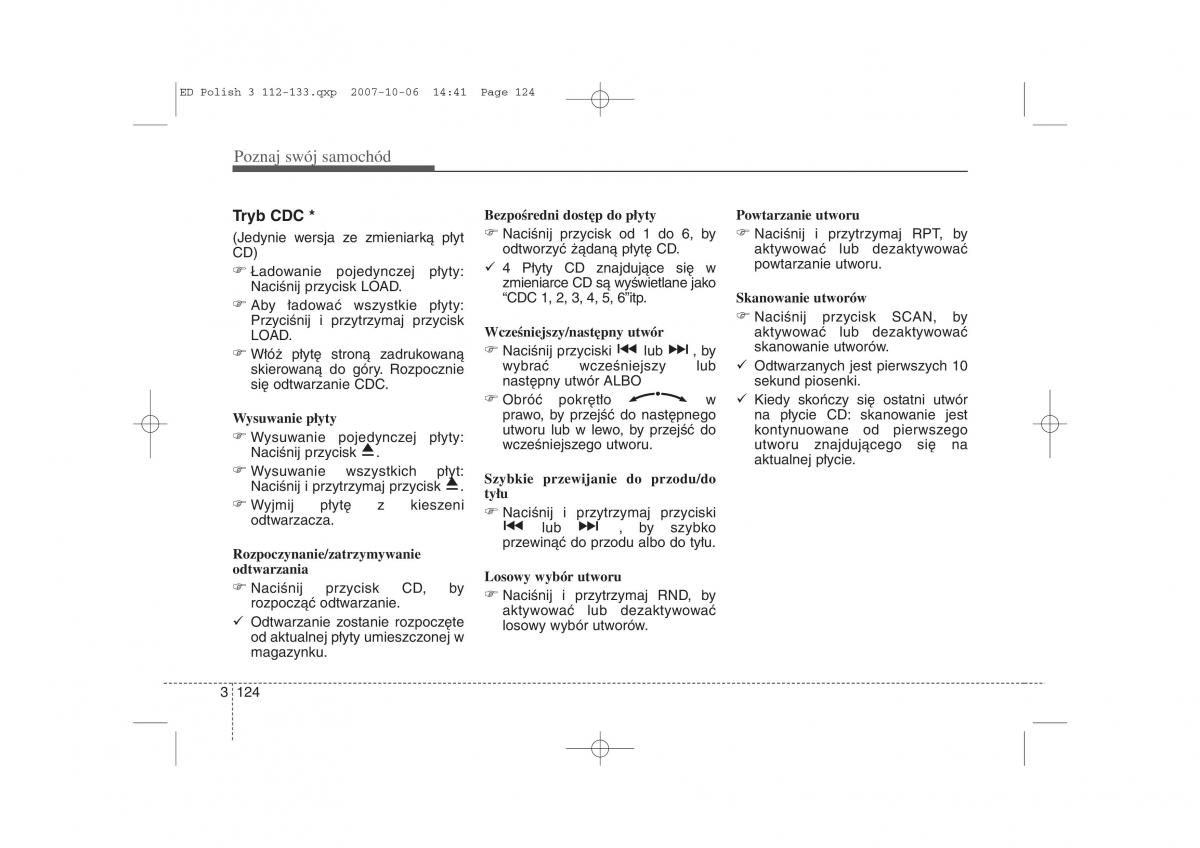 Kia Ceed I instrukcja obslugi / page 131