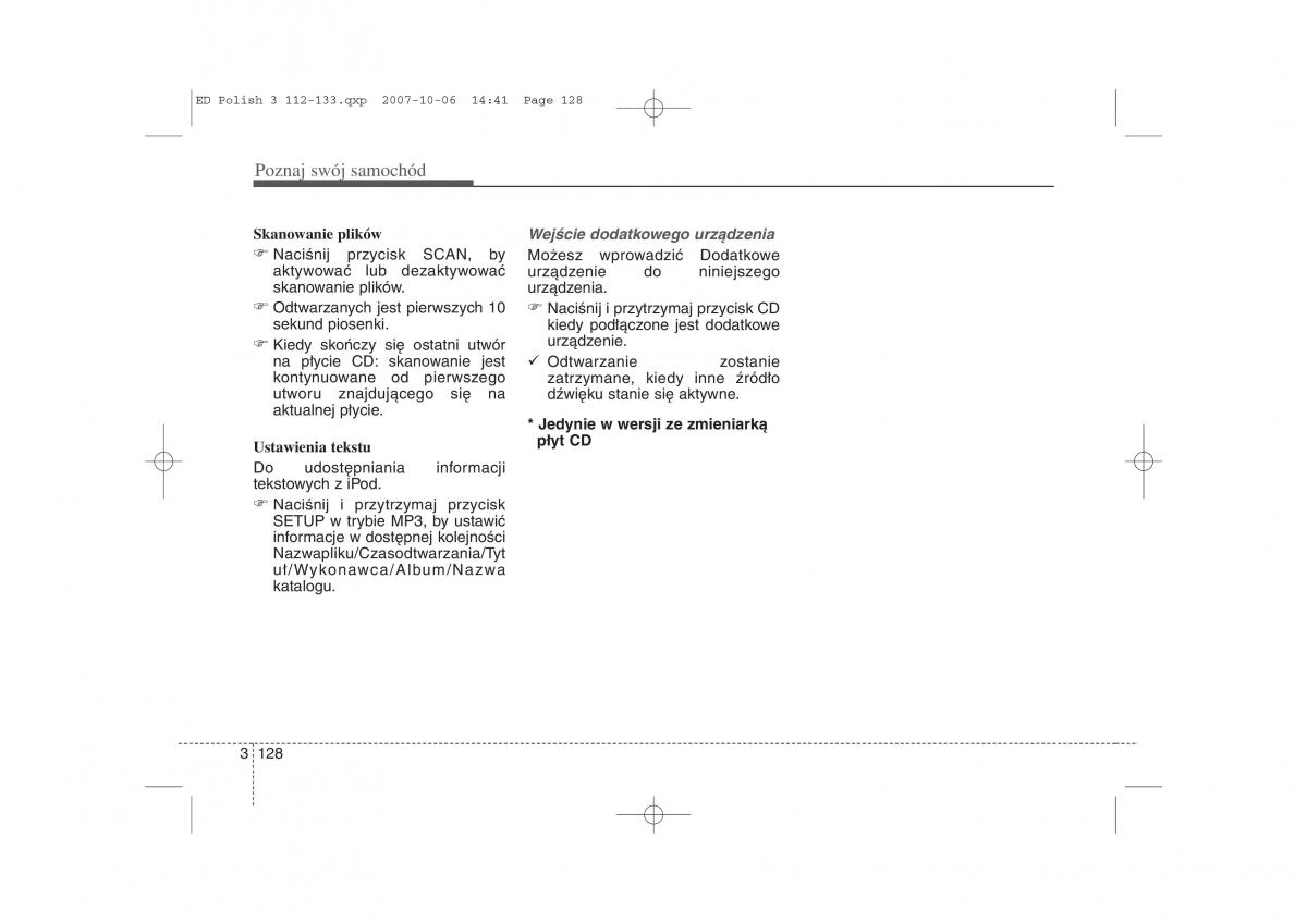 Kia Ceed I instrukcja obslugi / page 135