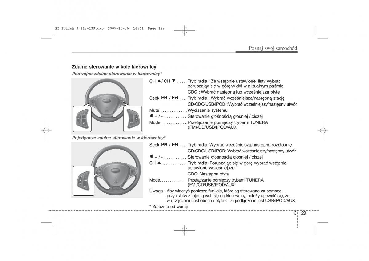 Kia Ceed I instrukcja obslugi / page 136