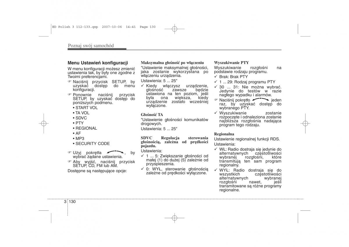 Kia Ceed I instrukcja obslugi / page 137