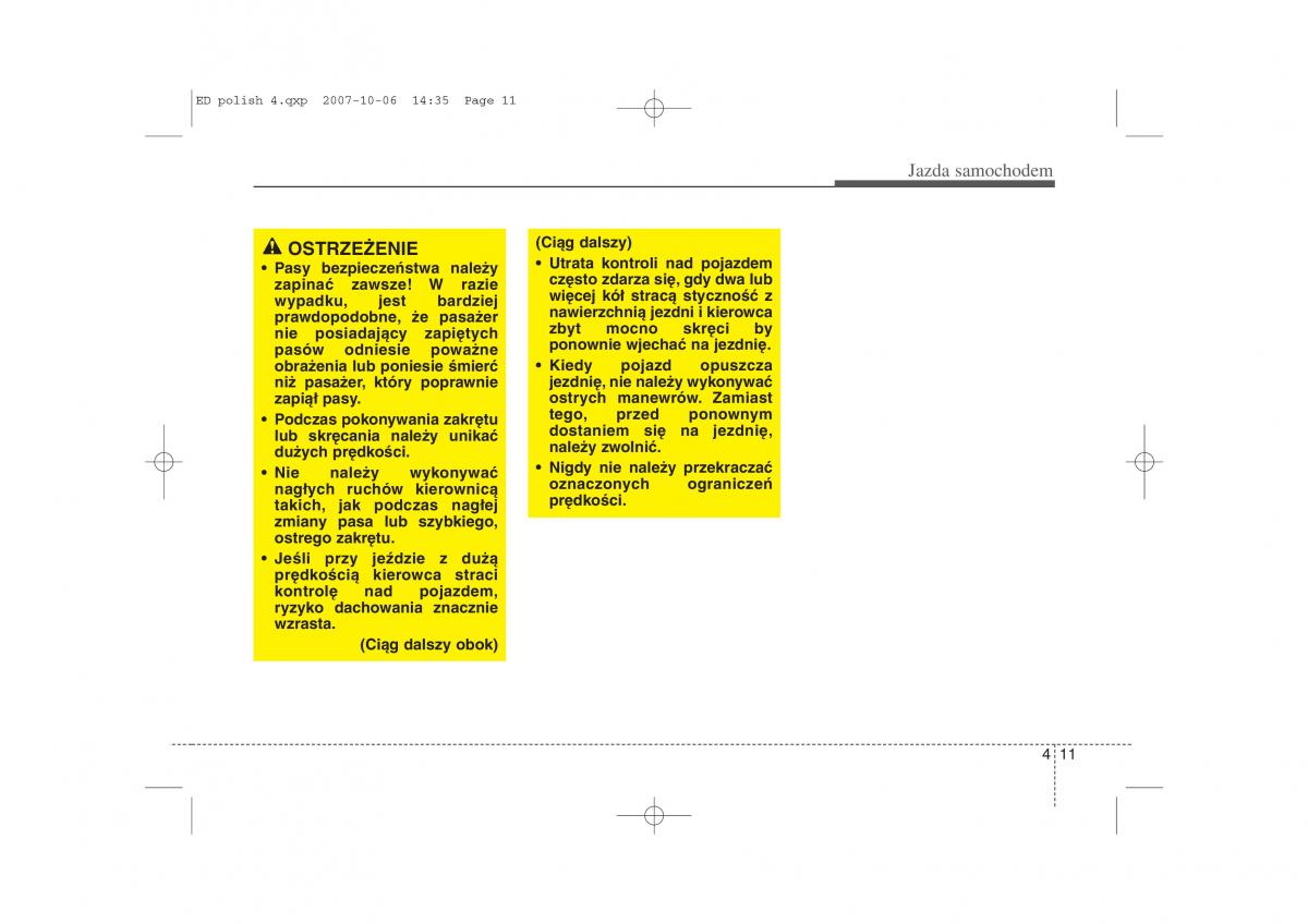 Kia Ceed I instrukcja obslugi / page 151