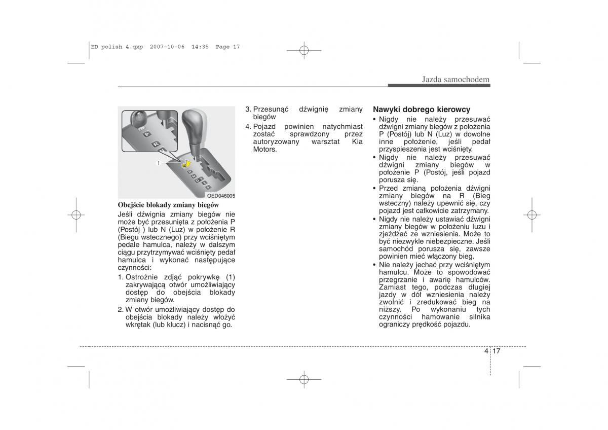 Kia Ceed I instrukcja obslugi / page 157