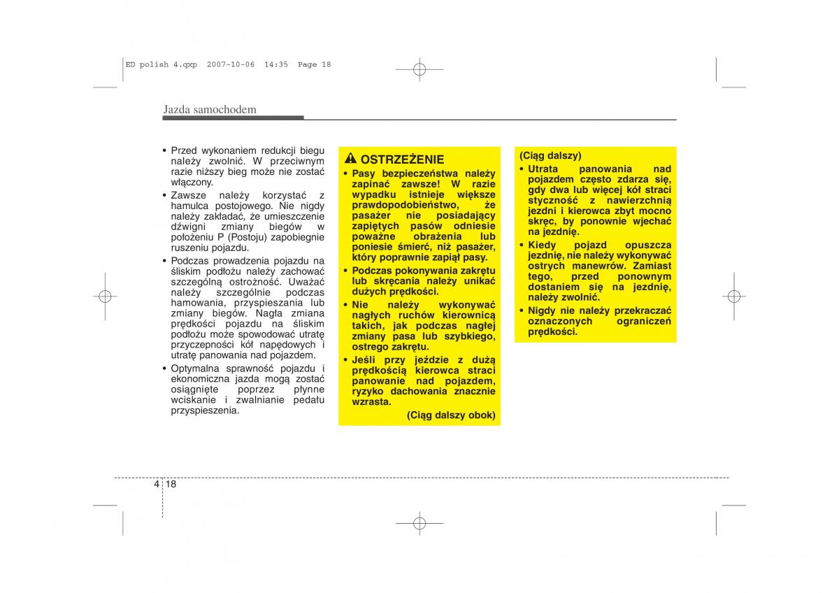 Kia Ceed I instrukcja obslugi / page 158