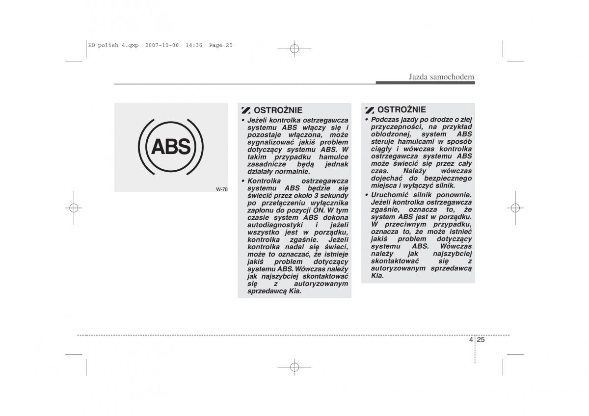 Kia Ceed I instrukcja obslugi / page 165