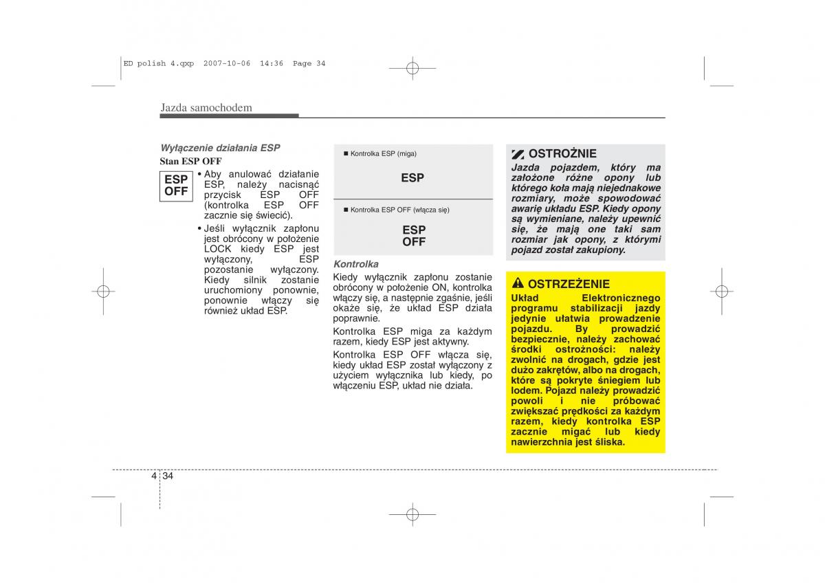 Kia Ceed I instrukcja obslugi / page 174