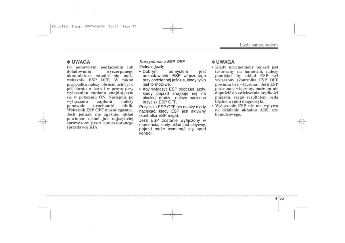 Kia Ceed I instrukcja obslugi / page 175