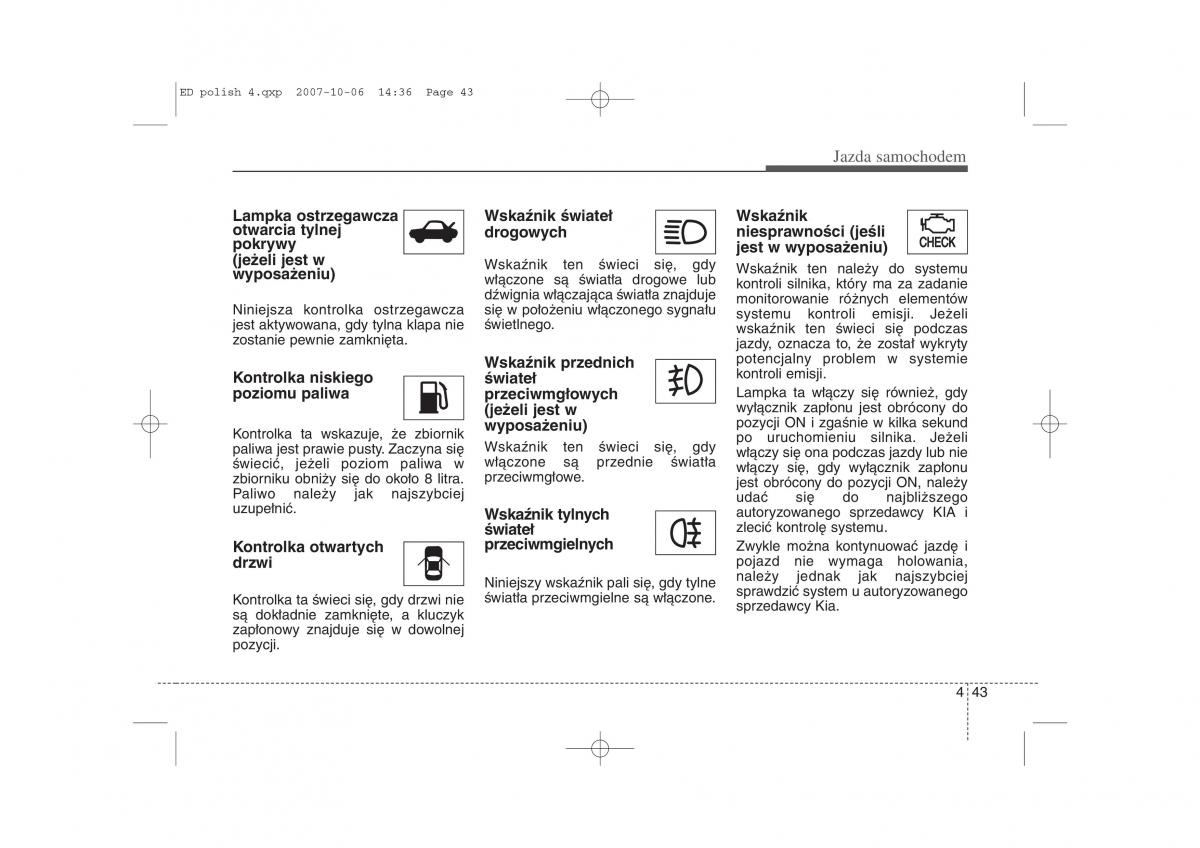 Kia Ceed I instrukcja obslugi / page 183