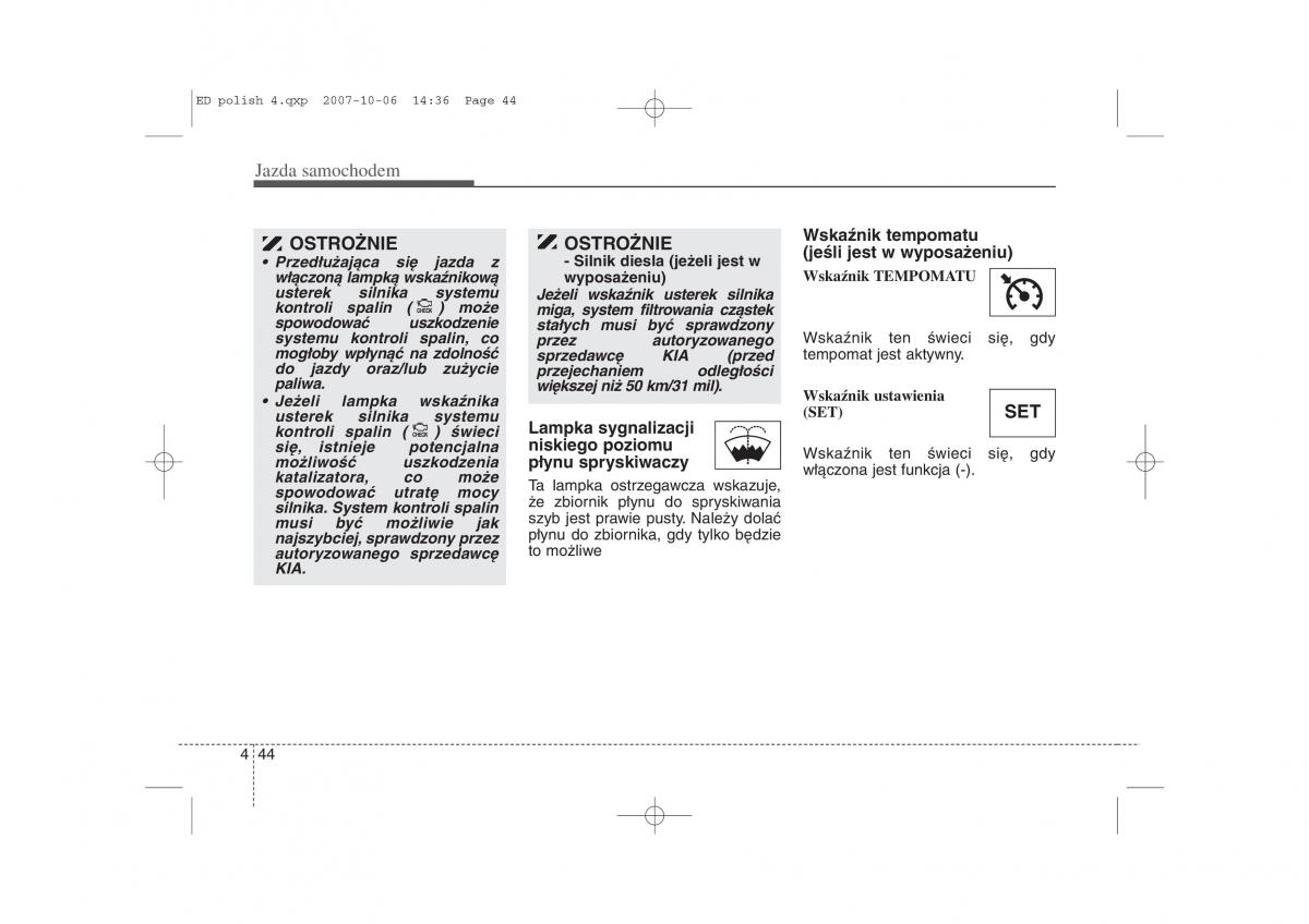 Kia Ceed I instrukcja obslugi / page 184