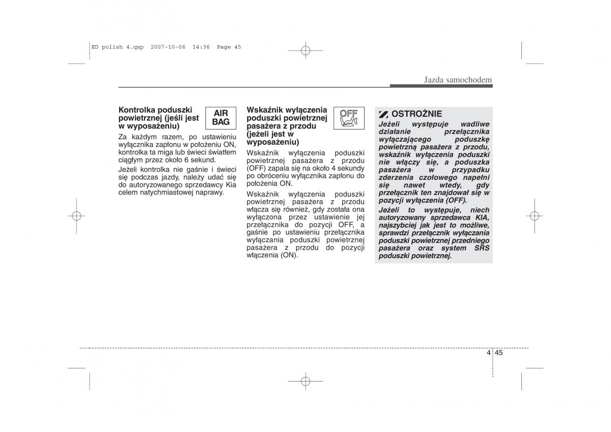 Kia Ceed I instrukcja obslugi / page 185