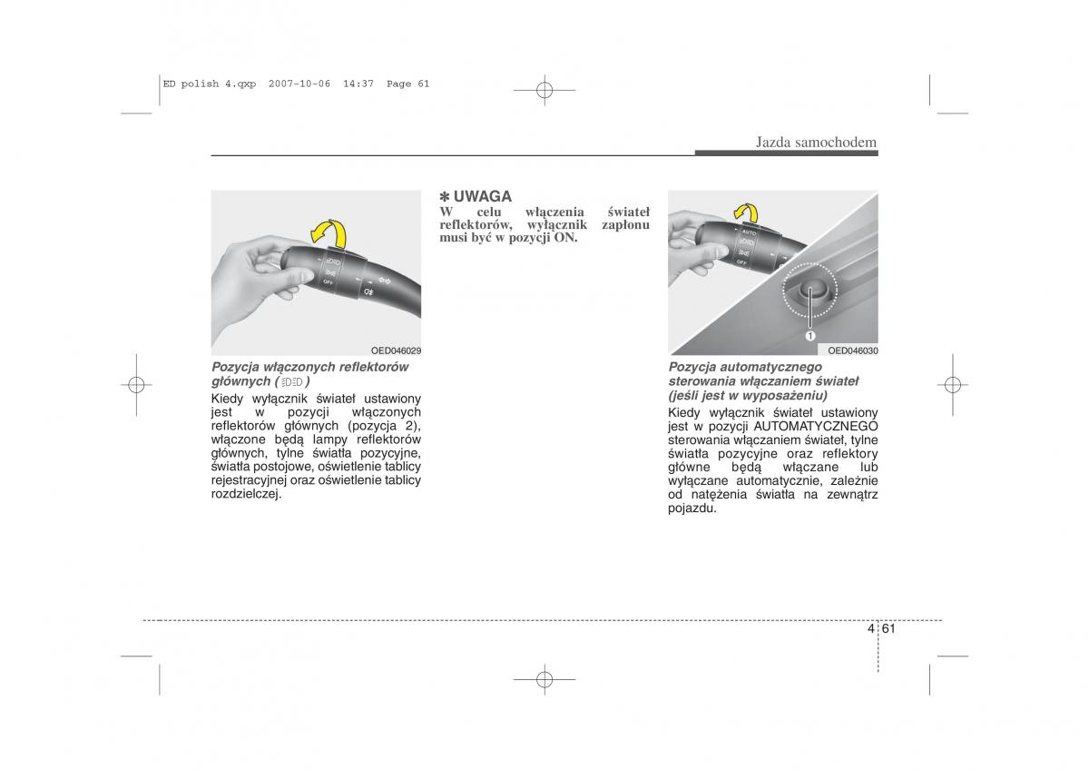 Kia Ceed I instrukcja obslugi / page 201