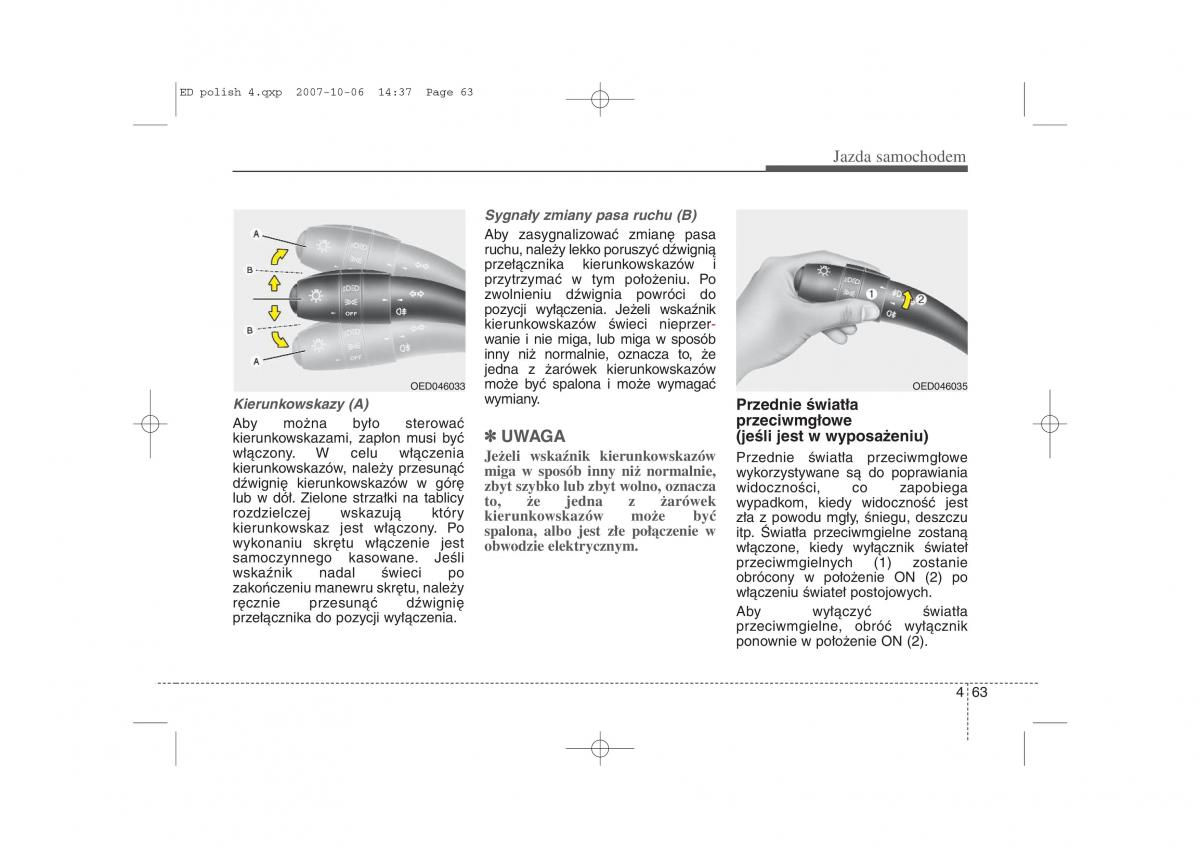 Kia Ceed I instrukcja obslugi / page 203