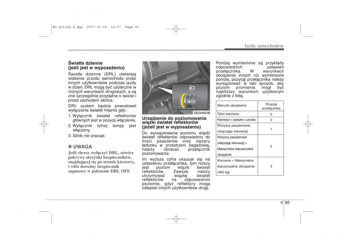 Kia Ceed I instrukcja obslugi / page 205