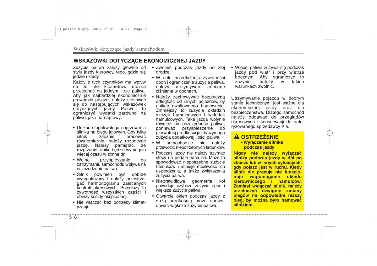 Kia Ceed I instrukcja obslugi / page 243