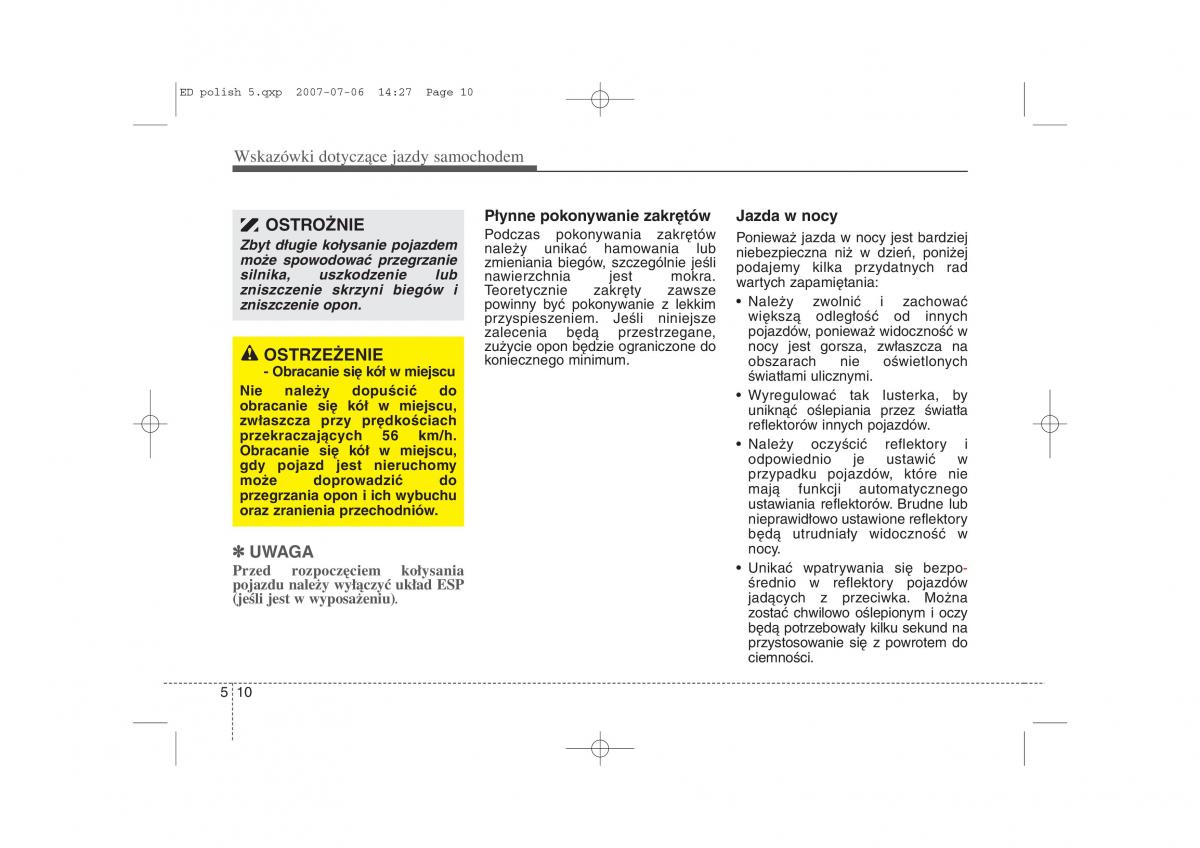 Kia Ceed I instrukcja obslugi / page 245