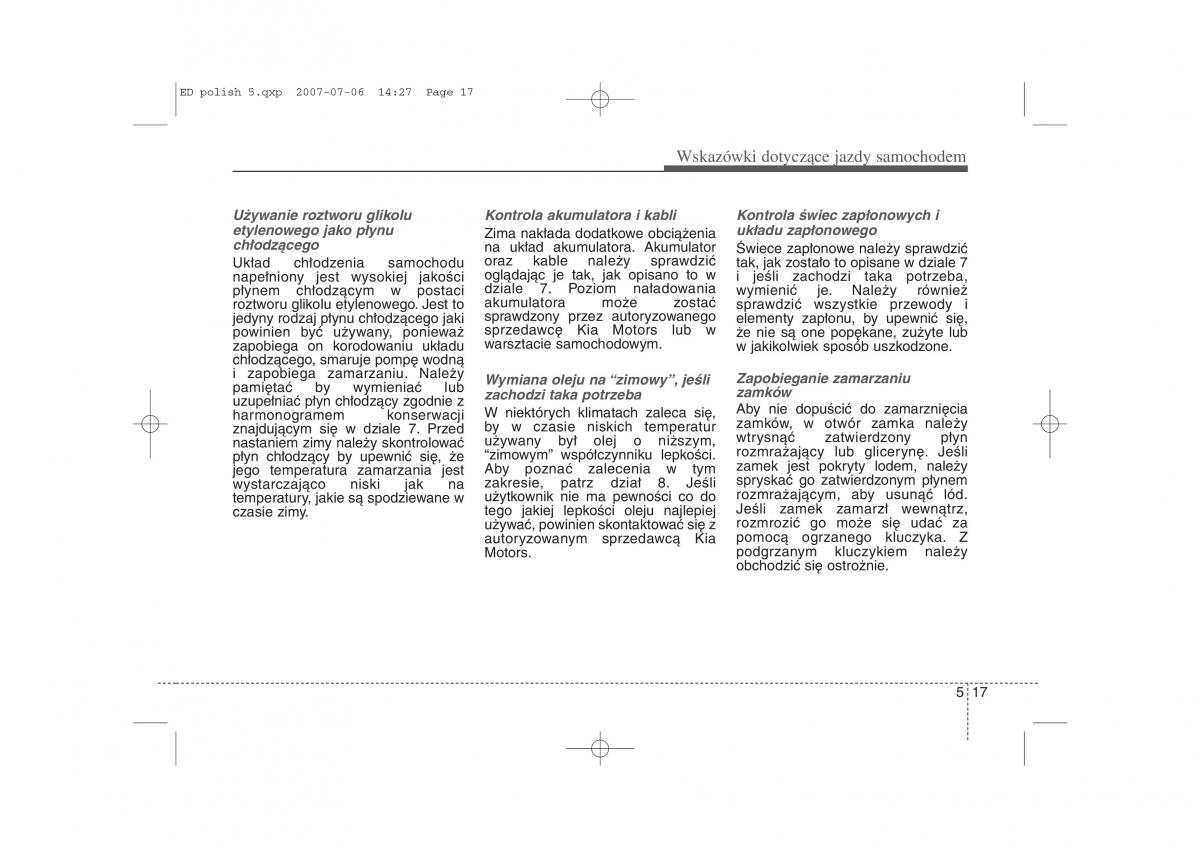 Kia Ceed I instrukcja obslugi / page 252