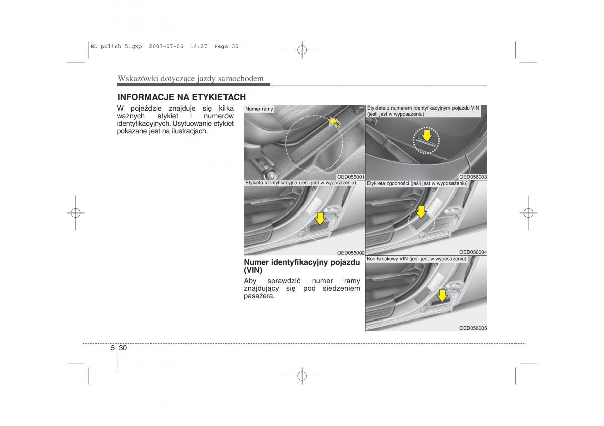 Kia Ceed I instrukcja obslugi / page 265