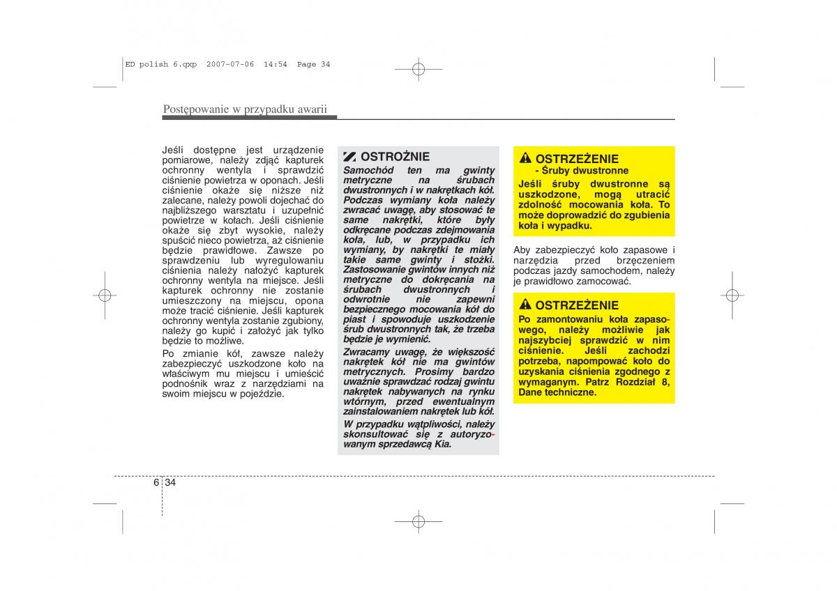 Kia Ceed I instrukcja obslugi / page 300