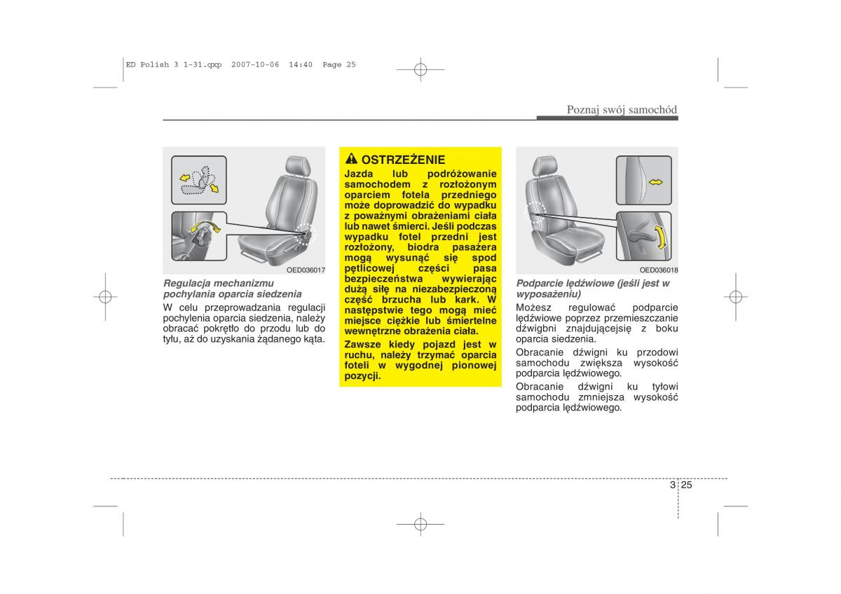 Kia Ceed I instrukcja obslugi / page 32