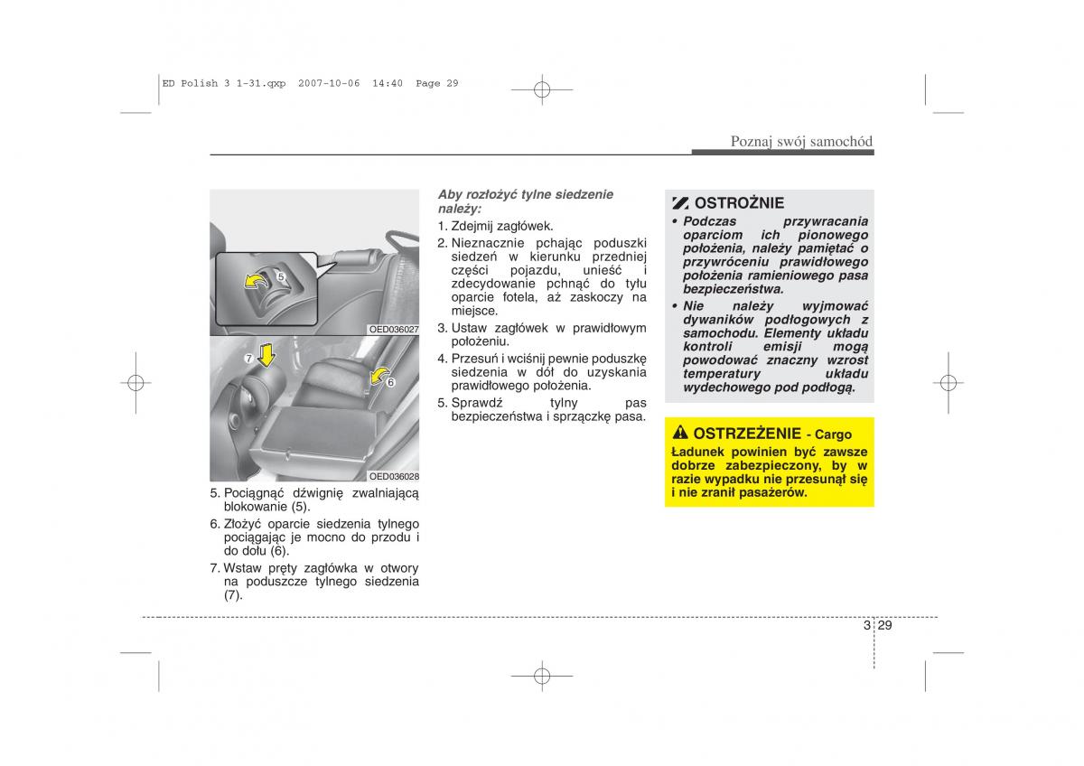 Kia Ceed I instrukcja obslugi / page 36