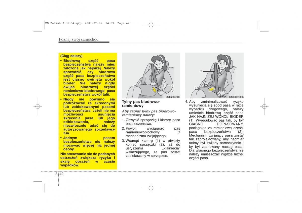 Kia Ceed I instrukcja obslugi / page 49